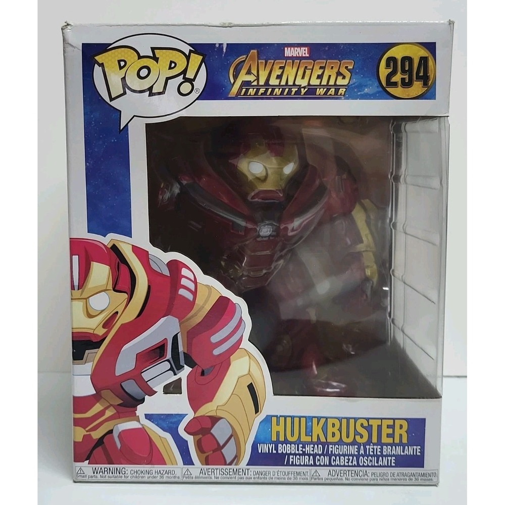 Funko Pop! Vinyl Super 6 in: Marvel - Hulkbuster 6 inch #294 *Read* Toy Collect
